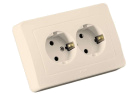 Розетка 2-м СП Мастер 16А IP20 250В с заземл. сл. кость HEGEL РС16-351-01 – купить по низкой цене. Низковольтное оборудование