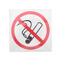 Наклейка курить запрещено 200х200мм Rexant 56-0035 купить по низкой цене