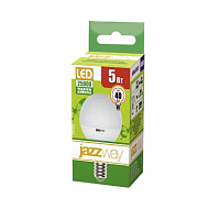 Лампа светодиодная PLED- ECO-G45 5Вт E14 3000К 8+2 (уп.10шт) JazzWay 5014237 купить оптом