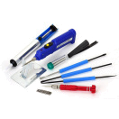 Набор для пайки (паяльник 8Вт оловоотсос подставка припой отвертка интрумент для монтажа) Rexant 12-0167 купить оптом