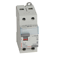 Выключатель дифференциального тока (УЗО) 2п 16А 10мА тип AC DX3 Leg 411500 – купить по низкой цене. Дифференциальные автоматы