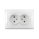 Розетка 2-м СП Севиль 16А IP20 без заземл. бел. UNIVersal С0102 – купить по низкой цене. Низковольтное оборудование