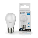 Лампа светодиодная Elementary 12Вт P45 шар 6500К холод. бел. E27 950лм GAUSS 53232 купить оптом