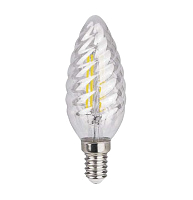 Лампа светодиодная филаментная PLED-OMNI-CT37 5Вт свеча 2700К тепл. бел. E14 450лм 230В JazzWay 5002142 купить оптом