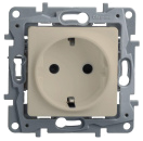 Розетка 1-м СП Etika 16А IP31 250В 2P+E с заземл. защ. шторки немецк. стандарт винтов. клеммы механизм сл. кость Leg 672322 – купить по низкой цене. Низковольтное оборудование