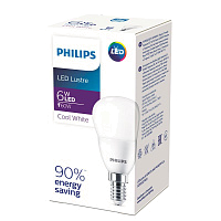 Лампа светодиодная Ecohome LEDLustre 6-60W E14 840 P45NDFR Philips 929002274037 купить оптом