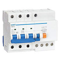 Выключатель автоматический дифференциального тока 3п C 32А 30мА тип AC 6кА NB1L-40 (R) CHINT 198043 – купить по низкой цене. Автоматические выключатели