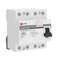 Выключатель дифференциального тока (УЗО) 4п 63А 300мА тип AC ВД-100 (электромех.) PROxima EKF elcb-4-63-300S-em-pro – купить по низкой цене. Дифференциальные автоматы