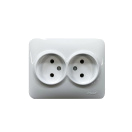 Розетка 2-м Karina Life без заземл. ПБТ бел. LEZARD 708-0200-128B – купить по низкой цене. Низковольтное оборудование