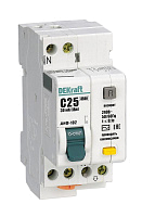 Выключатель автоматический дифференциального тока 2п (1P+N) C 20А 30мА тип AC 4.5кА ДИФ-102 2мод. DEKraft 16004DEK – купить по низкой цене. Автоматические выключатели