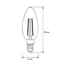 Лампа светодиодная филаментная LED7-C35-FL/830/E14 7Вт 220В Camelion 13452 купить оптом