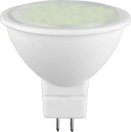 Лампа светодиодная LED3-JCDR/845/GU5.3 3Вт рефлектор матовая 4500К бел. GU5.3 270лм 207-244В Camelion 11368 купить оптом