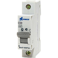 Выключатель автоматический модульный 1п B 6А 4.5кА ВА47-063Про Контактор 7000004 – купить по низкой цене. Автоматические выключатели