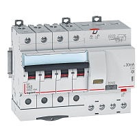 Выключатель автоматический дифференциального тока 4п C 63А 30мА тип AC 10кА DX3 7мод. Leg 411192 – купить по низкой цене. Автоматические выключатели