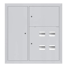 Щит этажный ЩЭ 4 кв. слаботочка слева (1000х950х160) TVENKOM БП-00015108