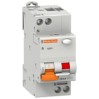Выключатель автоматический дифференциального тока 2п (1P+N) C 40А 30мА тип AC 4.5кА К АД63 2мод. Домовой SchE 11475 – купить по низкой цене. Автоматические выключатели