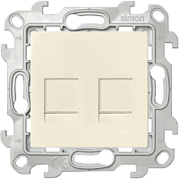 Розетка компьютерная 2-м СП Simon 24 RJ45 кат.5E UTP IP20 механизм сл. кость Simon 2450593-031 – купить по низкой цене. Низковольтное оборудование