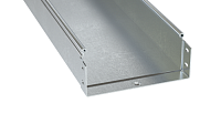 Лоток листовой  неперфорированный 80х300 L4000  2.0мм цинк-ламель DKC SNH40830ZL. Купить лотки для кабеля низкой цене