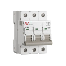 Выключатель автоматический модульный 3п L 50А 10кА AV-10 AVERES EKF mcb10-3-50L-av – купить по низкой цене. Автоматические выключатели