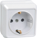 Розетка 1-м ОП Октава РС20-3-ОБ 16А IP20 с заземл. бел. IEK ERO11-K01-16-DC – купить по низкой цене. Низковольтное оборудование
