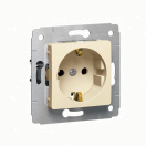 Розетка 1-м СП Cariva 16А IP20 250В 2P+E с заземл. защ. шторки механизм сл. кость Leg 773721 – купить по низкой цене. Низковольтное оборудование