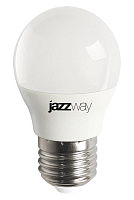 Лампа светодиодная PLED-LX 8Вт G45 шар 4000К нейтр. бел. E27 Pro JazzWay 5025301 купить оптом