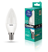 Лампа светодиодная LED10-C35/865/E14 10Вт 220В Camelion 13563 купить оптом