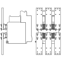 Комплект шин и контактов (шаг 116.5мм) для передн. подкл. стационарного Протон 25 (комплект из трех) Контактор 7007170 – купить по низкой цене. Низковольтное оборудование