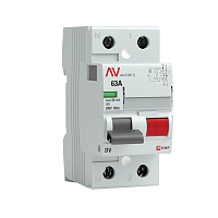 Выключатель дифференциального тока (УЗО) 2п 63А 30мА тип AC DV AVERES EKF rccb-2-63-30-ac-av – купить по низкой цене. Дифференциальные автоматы