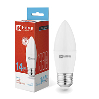 Лампа светодиодная LED-СВЕЧА-VC 14Вт E27 6500К 1330лм IN HOME 4690612047751 купить оптом