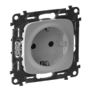 Розетка 1-м СП Valena Allure 16А IP20 250В 2P+E винтов. клеммы с лицев. панелью механизм алюм. Leg 753924 – купить по низкой цене. Низковольтное оборудование