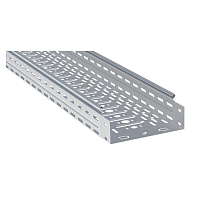 Лоток листовой перфорированный 80х200 L3000 0.8мм EKF L8020001. Купить лотки для кабеля низкой цене