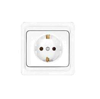 Розетка 1-м СП Валери 16А IP20 с заземл. бел. UNIVersal В0028 – купить по низкой цене. Низковольтное оборудование