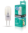 Лампа светодиодная LED2.5-JC-SL/845/G4 2.5Вт капсульная 4500К бел. G4 200лм 12В Camelion 12302 купить оптом