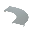 Крышка на угол горизонтальный 90град. осн.400 R900 в компл. с крепежн. элемент. и соединения пластинами гор. оцинк. DKC LK0049KHDZ. Купить крышки для кабельных лотков