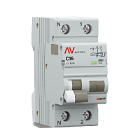 Выключатель автоматический дифференциального тока 2п (1P+N) C 16А 30мА тип AC 10кА DVA-10 AVERES EKF rcbo10-1pn-16C-30-ac-av – купить по низкой цене. Автоматические выключатели