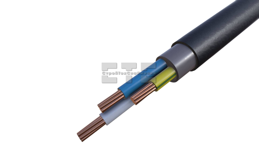 Кабель ВВГнг(А)-LS-ХЛ 3х25+1х16 - 1кВ