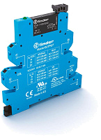 Модуль интерфейсный (сборка 34.81.7.060.9024 + 93.65.0.125) твердотельное реле MasterOUTPUT выход 6А (24В DC) 125В AC/DC IP20 безвинт. клеммы Push-in FINDER 395001259024 – купить по низкой цене. Низковольтное оборудование