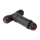 Коннектор кабельный Т-образный (клеммник 3PIN) IP68 FreeTools EKF plc-uac-cb3T купить оптом по низкой цене