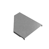 Крышка переходника правого 50-150 "ПЛЮС" KPDplus50-150-R КМ PL0944. Купить крышки для кабельных лотков