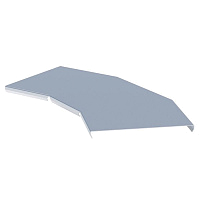 Крышка для угла горизонтального 45град. осн.500 HDZ EKF kglt45500-HDZ. Купить крышки для кабельных лотков