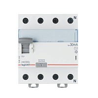 Выключатель диф. тока 4п 40А 30мА тип AC TX3 Leg 403009 – купить по низкой цене. Дифференциальные автоматы