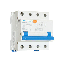Выключатель автоматический дифференциального тока 4п (3P+N) C 6А 30мА тип A 6кА NB310L/3N (R) CHINT 660010 – купить по низкой цене. Автоматические выключатели