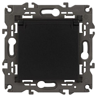 Розетка 1-м СП Эра Elegance 14-2103-05 16А IP20 16AX 250В 2P+E Schuko защ. шторки с крышкой антрацит Эра Б0034282 – купить по низкой цене. Низковольтное оборудование