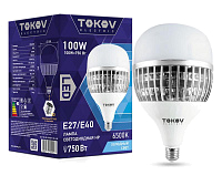 Лампа светодиодная 100Вт HP 6500К E40/E27 176-264В TOKOV ELECTRIC TKE-HP-E40/E27-100-6.5K купить оптом