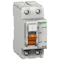 Выключатель дифференциального тока (УЗО) 2п 40А 30мА тип AC ВД63 Домовой SchE 11452 – купить по низкой цене. Дифференциальные автоматы