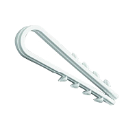 Дюбель-хомут d11-18мм бел. (уп.100шт) Урал Пак АЭ-5059018-100 купить оптом