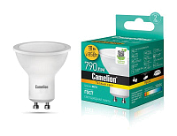 Лампа светодиодная LED10-GU10/830/GU10 10Вт 220В Camelion 13682 купить оптом