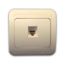 Розетка телефонная 1-м СП Mimoza 16А IP20 крем./крем. Makel 25014 – купить по низкой цене. Низковольтное оборудование