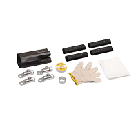 Комплект муфты концевой ПКВтп внутренней установки 5х16/25 с болтовыми наконечниками ПВХ/СПЭ изоляция 1кВ IEK UZM-XLK1-VN5-1625S концевые оптом по низкой цене